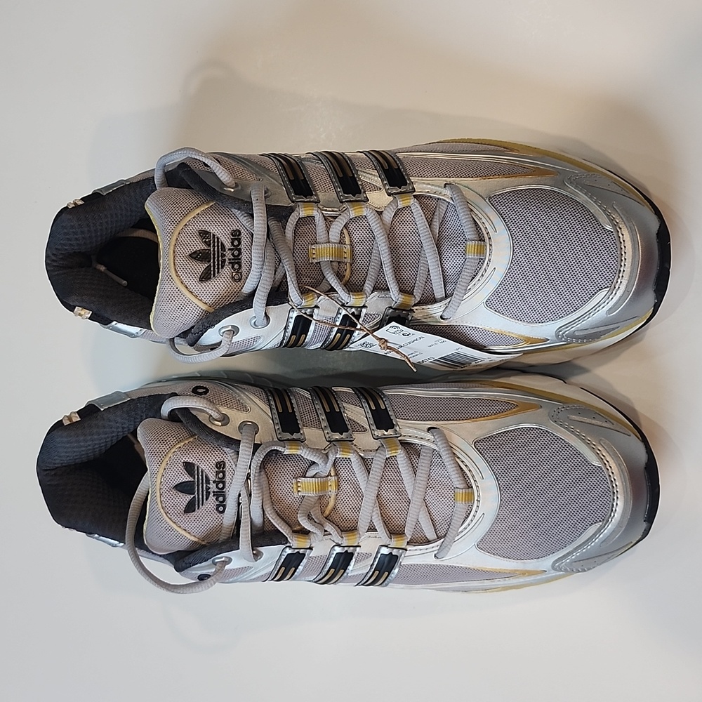 Adidas Originals Men's ADISTAR CUSHION Shoes Grey Two / Gold Metallic